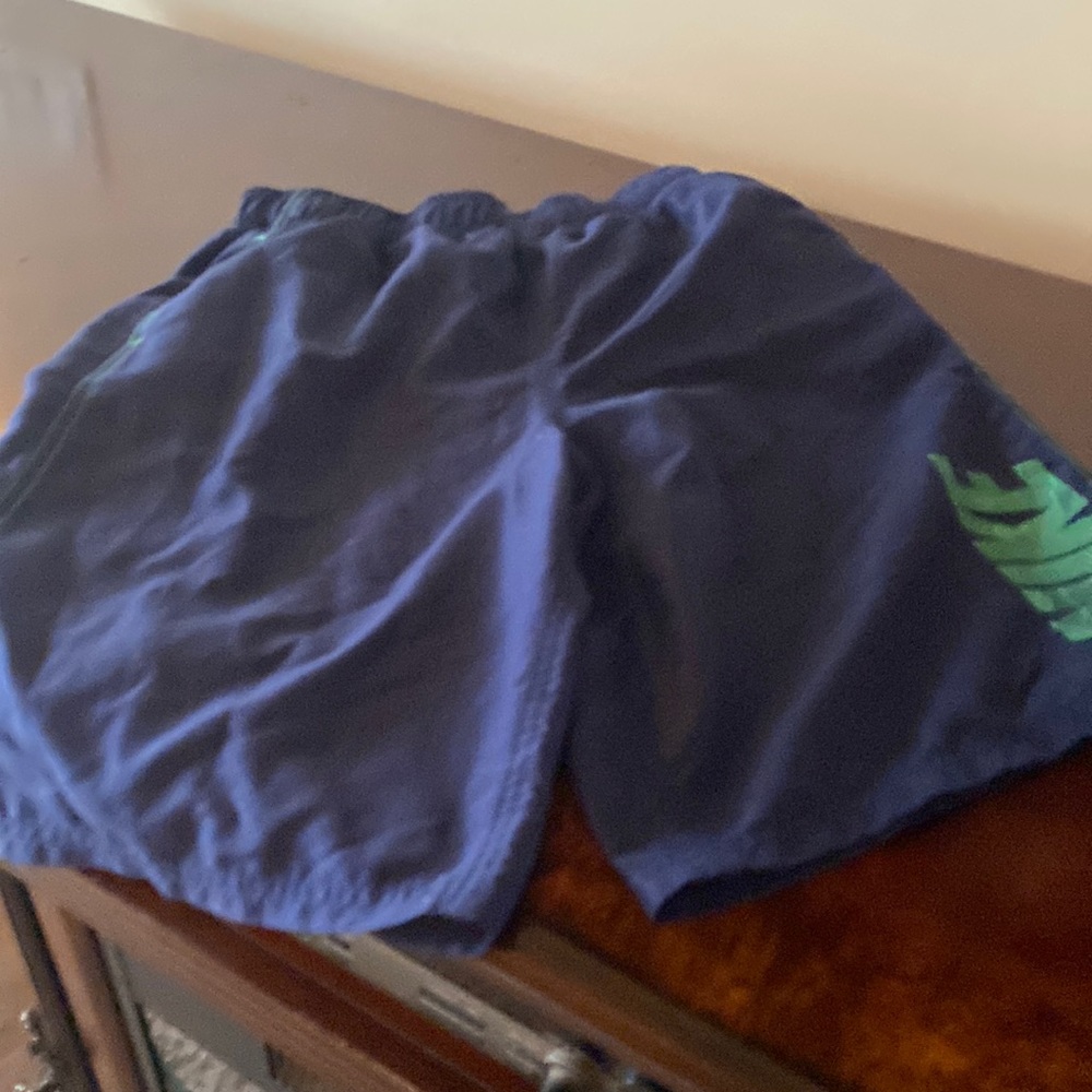 Boys Nike navy blue shorts/swim trunks. Very good condition.